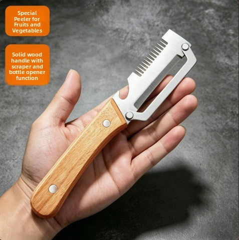 Multi-functional Vegetable Peeling and Shredding Tool