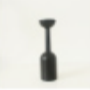 Modern Black Wooden Candle Holder
