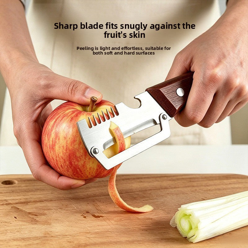 Multi-functional Vegetable Peeling and Shredding Tool