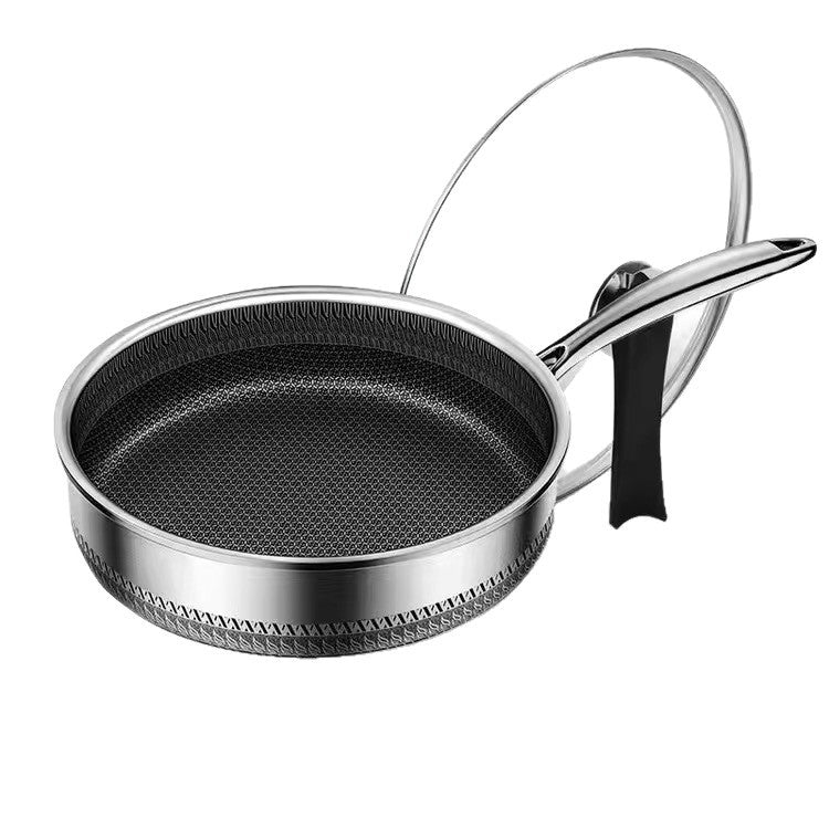 Household Stainless Steel Frying Pan