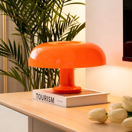 Rechargeable Dimmable Mushroom Table Lamp
