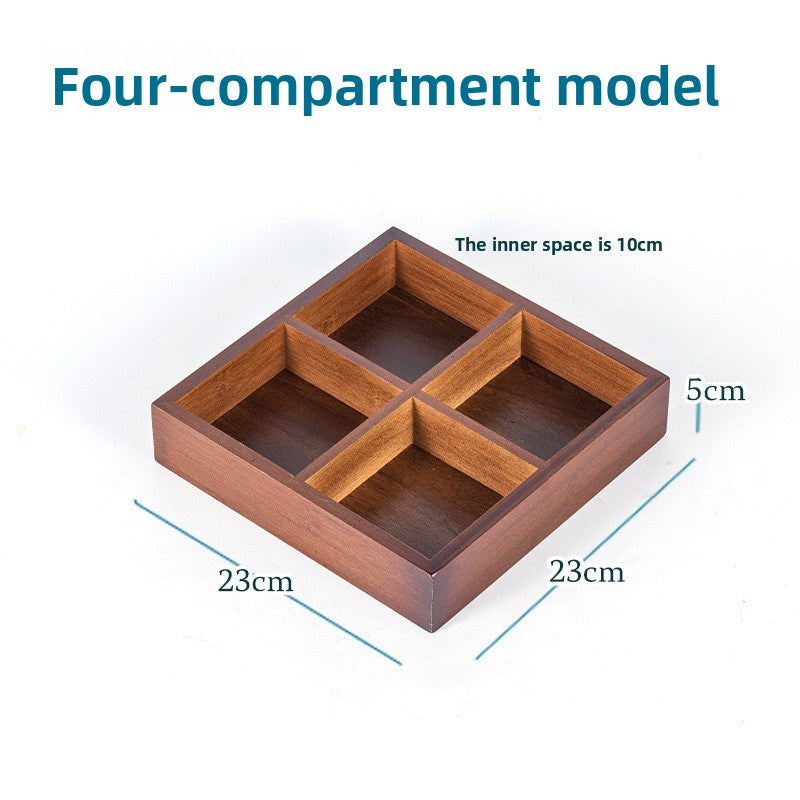 Bamboo Multi Compartment Serving Tray