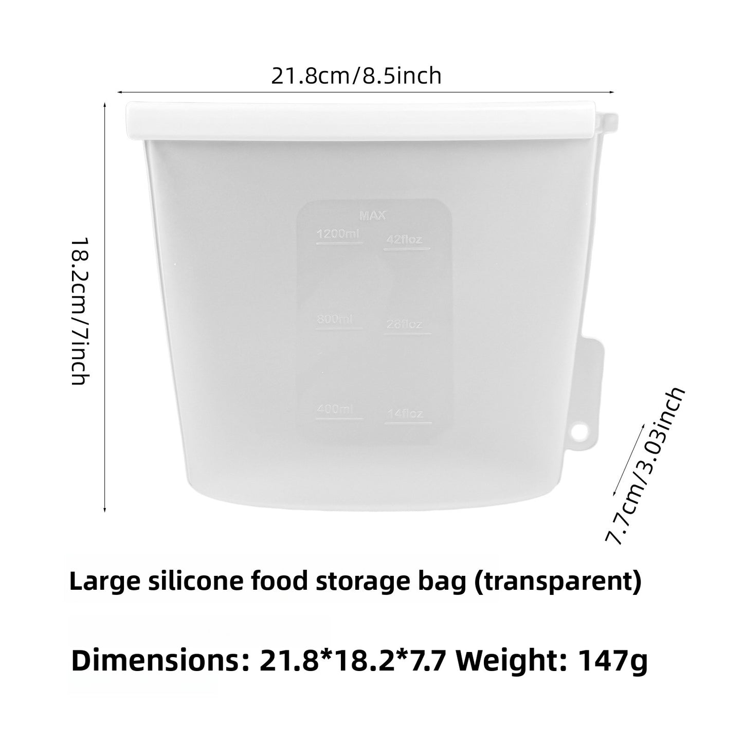 Food Silicone Fresh-Keeping Bag
