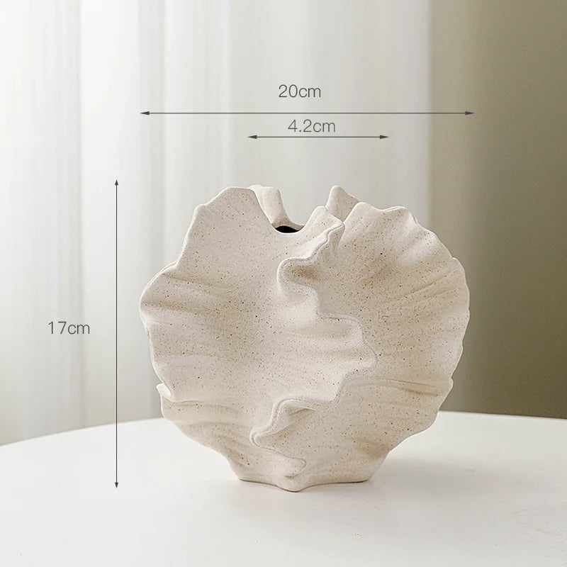 WaveForm Ceramic Vase