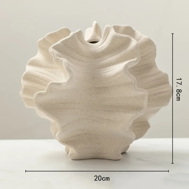 WaveForm Ceramic Vase