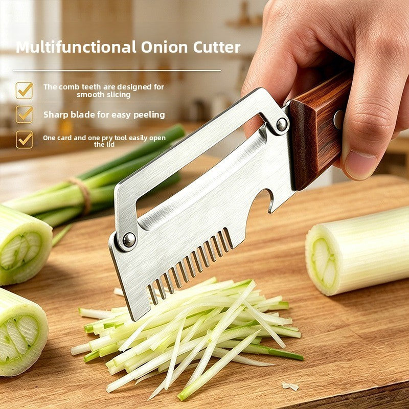 Multi-functional Vegetable Peeling and Shredding Tool