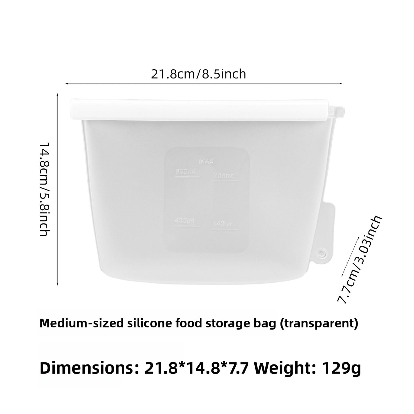 Food Silicone Fresh-Keeping Bag